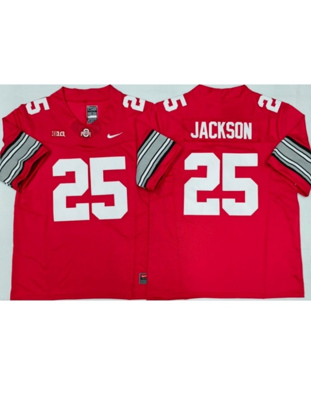 Bo Jackson Stitched Red Jersey Scarlet Vapor